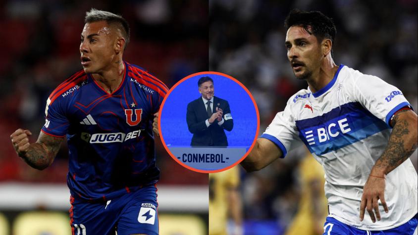 El error de periodistas argentinos tras sorteo de Copa Libertadores: Confundieron a la "U" con la "UC" El error de periodistas argentinos tras sorteo de Copa Libertadores: Confundieron a la "U" con la "UC"
