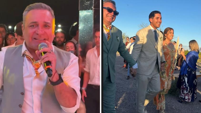 Con canción especial y baile de los novios: así fue la emotiva boda del hijo de Luis Jara en Argentina