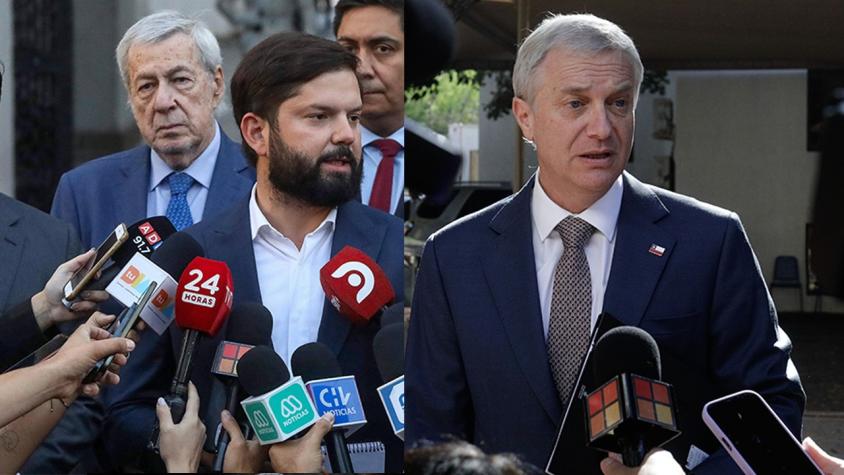 Reunión entre Boric y Kast duró sólo minutos: "Ha llegado exigiéndome que me retracte"