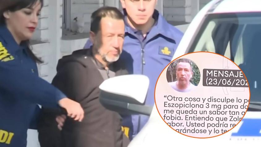 El nuevo antecedente que complicaría a Jorge Ugalde por triple crimen en La Reina: chat muestra que pidió particular medicamento