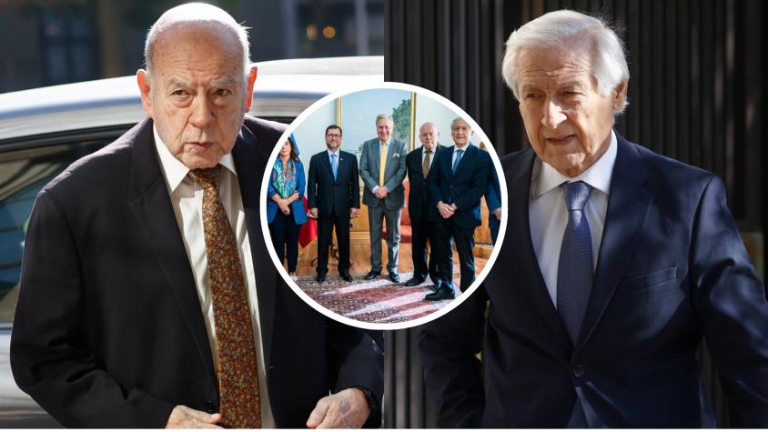 Excancilleres manifiestan discrepancia a Pérez Mackenna por retiro de apoyo a Bachelet: "Se ha perdido una oportunidad" Excancilleres manifiestan discrepancia a Pérez Mackenna por retiro de apoyo a Bachelet: "Se ha perdido una oportunidad"