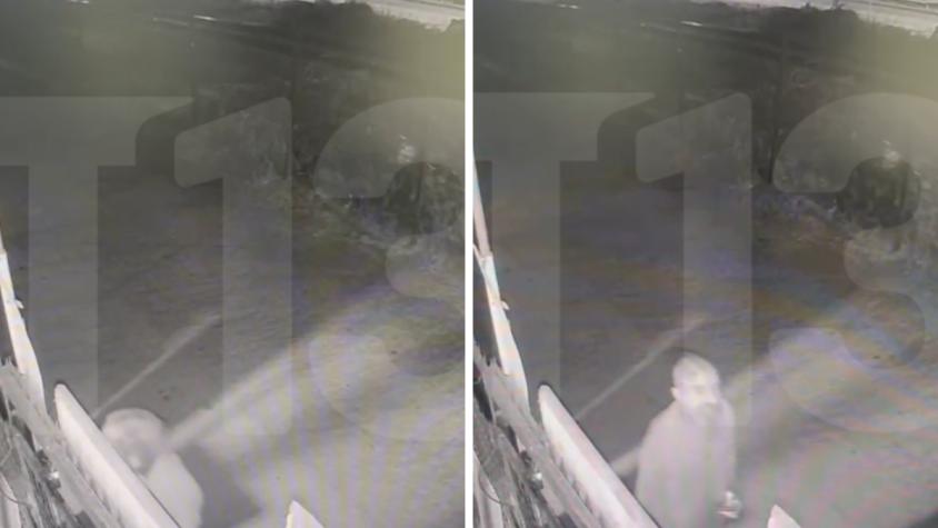 VIDEO | El registro previo al supuesto autoatentado de Rodrigo Rojas Vade