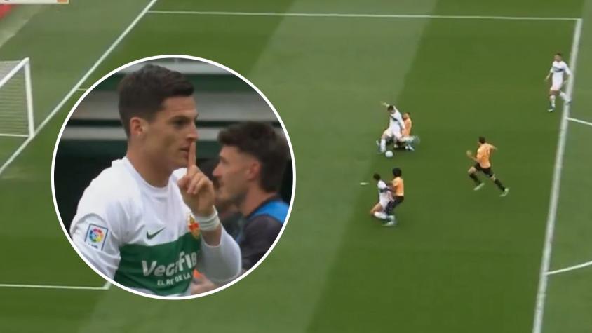 VIDEO | Callando las críticas: El gol de Lucas Cepeda con el que Elche le gana al Valencia