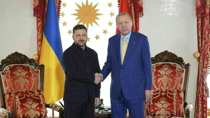 Erdogan y Zelenski hablan en Turquía sobre seguridad energética y esfuerzos de paz con Rusia