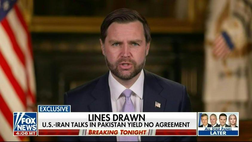 Vice de EEUU dice que corresponde a Irán dar el siguiente paso hacia la paz