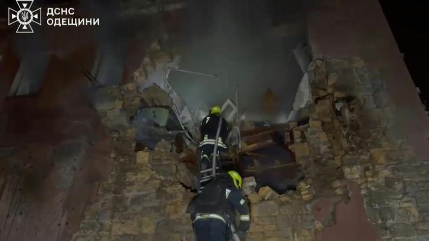 Dos muertos y 14 heridos por ataques rusos contra la ciudad ucraniana de Odesa