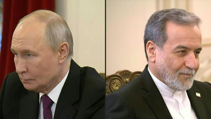 El canciller iraní se reúne con Putin tras el colapso de las negociaciones en Pakistán