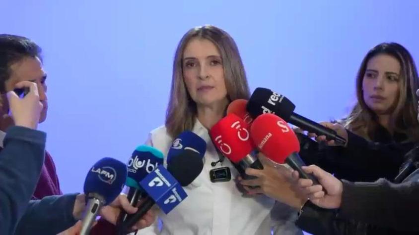 Presidenciable de derecha en Colombia denuncia un plan para matarla