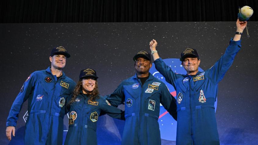 "Estamos unidos para siempre": Tripulación de Artemis II dio su primera conferencia tras regresar a la Tierra