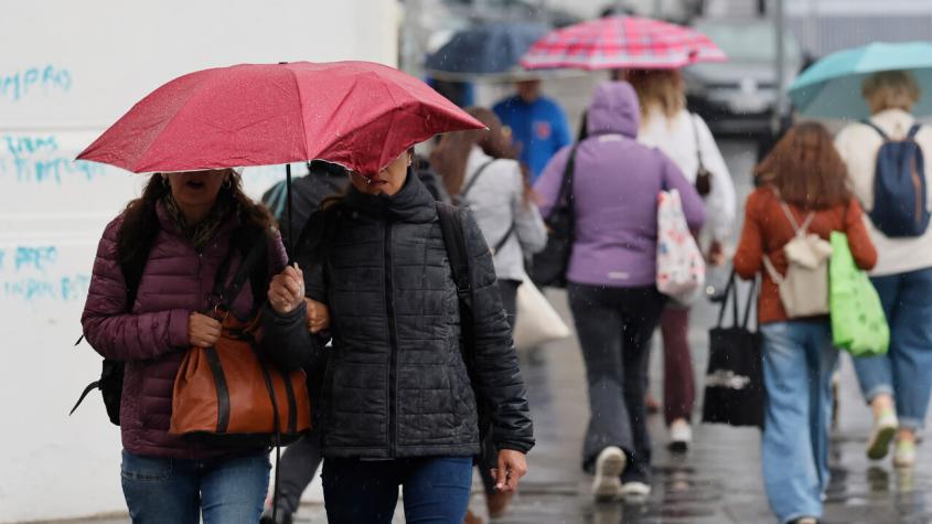 Se acercan las precipitaciones a la zona centro: ¿Cuándo comenzará la lluvia en Santiago?