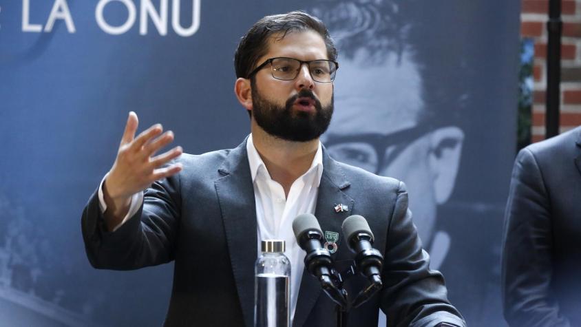 El guiño del Expresidente Boric a candidatura de Bachelet a la ONU durante cumbre progresista en España