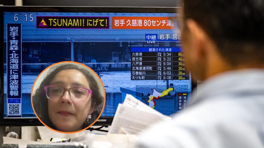 Chilena de vacaciones en Japón relata cómo vivió el terremoto de magnitud 7,4: "Para mí fue súper suave"