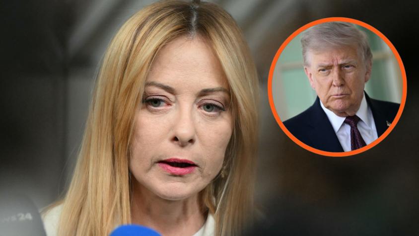 Meloni da la espalda a Trump tras críticas al Papa León XIV y califica de "inaceptables" sus palabras