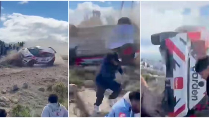Tragedia en Rally: auto impacta a espectadores y deja un muerto