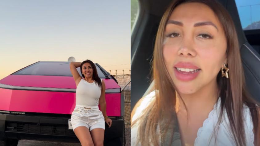 Naya Fácil desafía la Ley No Chat y reconoce que seguirá usando su teléfono al conducir: "Yo soy adicta al celular"