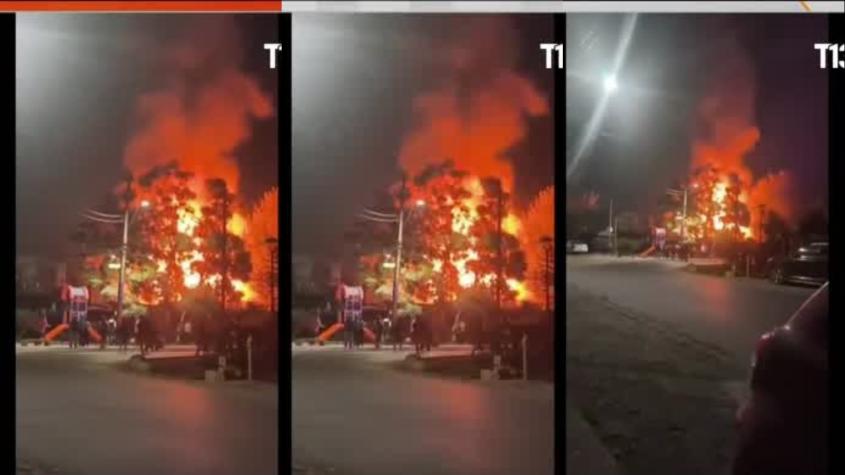 Adulta mayor murió en incendio de vivienda en Recoleta: había avisado que quería quemar su casa