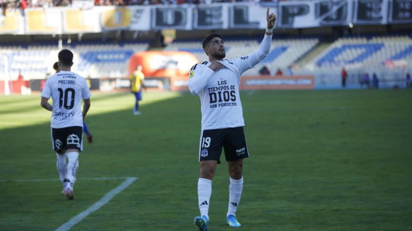 ¿Qué arriesgan Colo-Colo y Maximiliano Romero por mensaje religioso? Jugador celebró mencionando a Dios