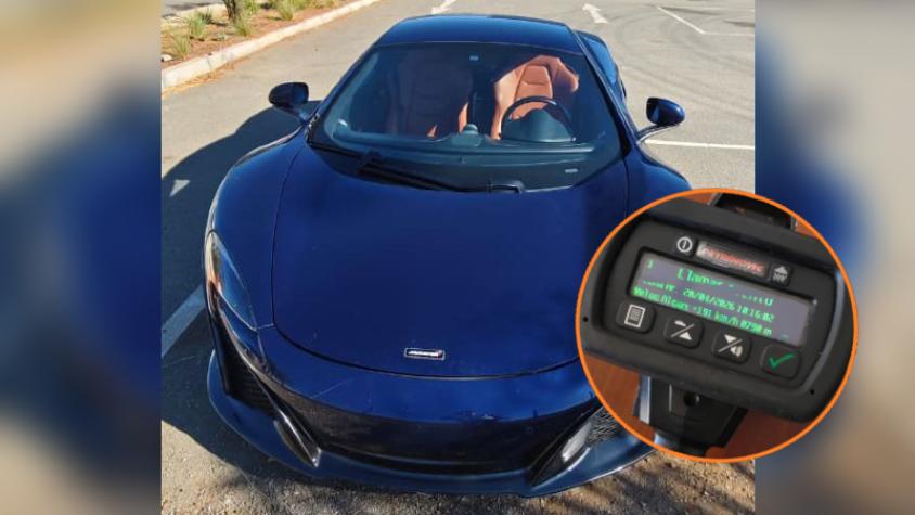 Sujeto es detenido tras conducir vehículo de alta gama a casi 200 km/h: huyó de control policial y dio positivo al narcotest