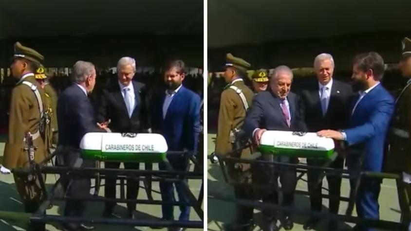 Se abrirá en 101 años más: Presidente Kast y exmandatarios depositan cápsula del tiempo de Carabineros