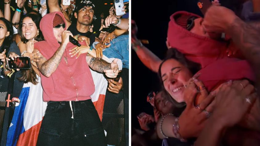 "Fue increíble cumplir ese sueño": Chilena detalla cómo logró abrazar a Justin Bieber en Coachella
