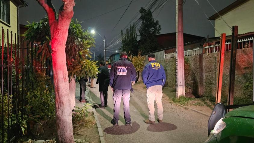 Acribillado en su auto: Hombre fue asesinado a balazos a la salida de casa de familiares en Puente Alto