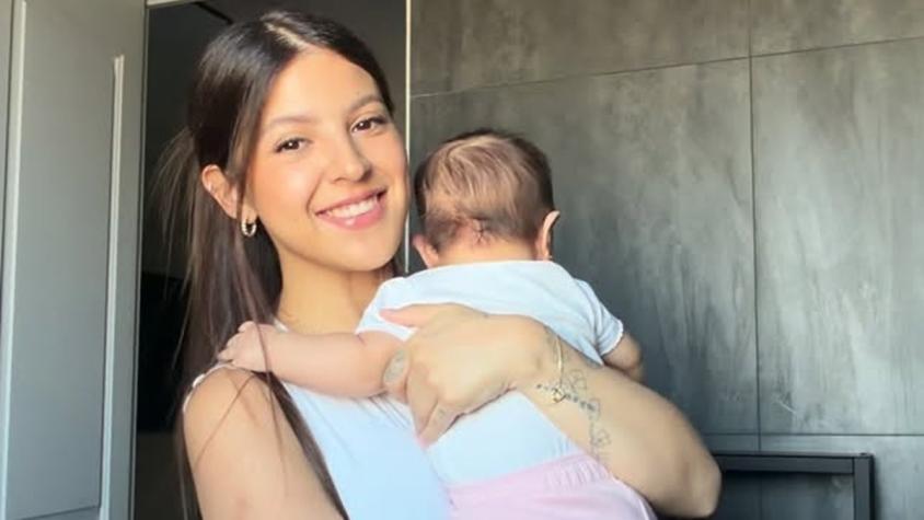 Ignacia Antonia mostró el íntimo acto religioso de su hija Amelia: rito generó debate en redes sociales 