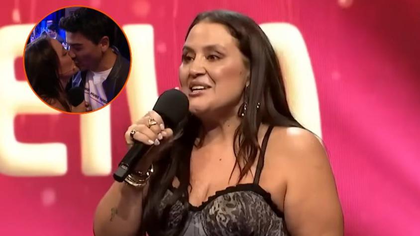 Pamela Leiva sorprendió al presentar a su nueva pareja en 'El Desestrece': se besaron y le dedicó particular canción