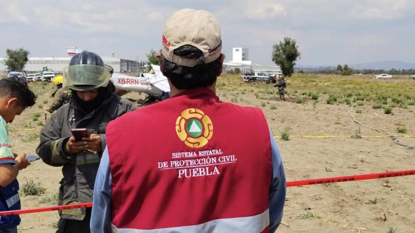 Cuatro muertos en accidente de avioneta en México