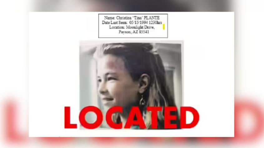 Tras 32 años de búsqueda: hallan con vida a Christina Marie Plante, niña desaparecida a los 13 años en EE.UU. Tras 32 años de búsqueda: hallan con vida a Christina Marie Plante, niña desaparecida a los 13 años en EE.UU.