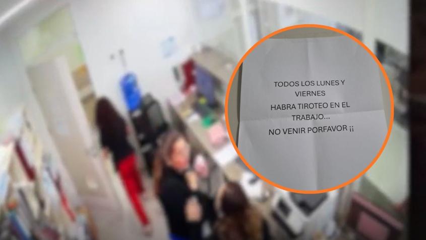 "No venir por favor": Funcionaria es detenida por pegar letreros con amenazas de tiroteo en Cesfam