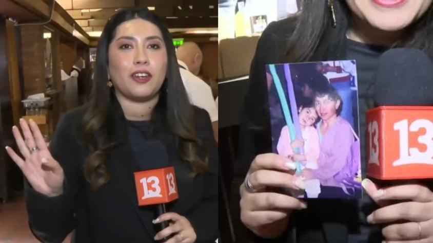 "Me educó, me crió y me siento orgullosa de ser su hija": El emotivo saludo por el Día de la Madre de periodista de Teletrece