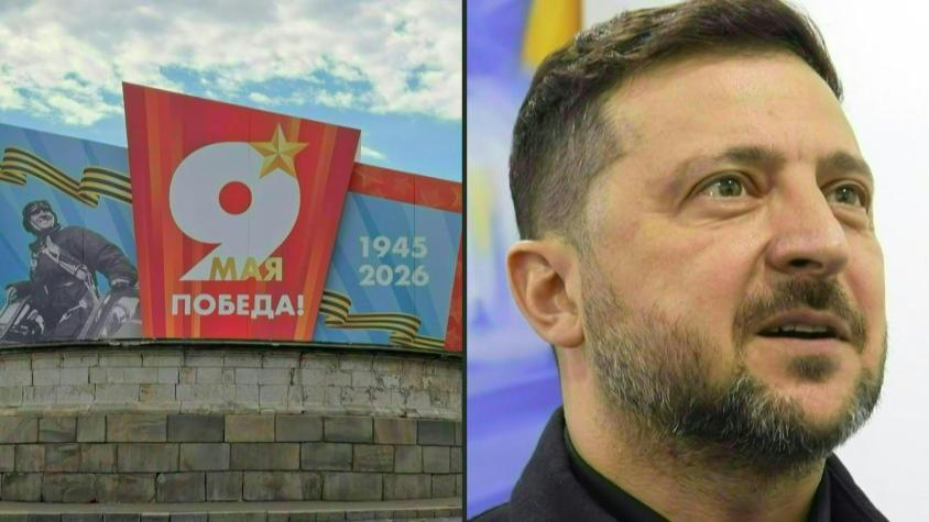 Rusia decreta tregua el 8 y 9 de mayo, pero Ucrania anuncia su propio cese desde el miércoles
