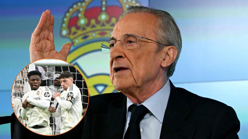 Florentino Pérez confirma pelea de Valverde y Tchouameni en el Real Madrid: "No hay ningún año en que no se hayan pegado dos jugadores”