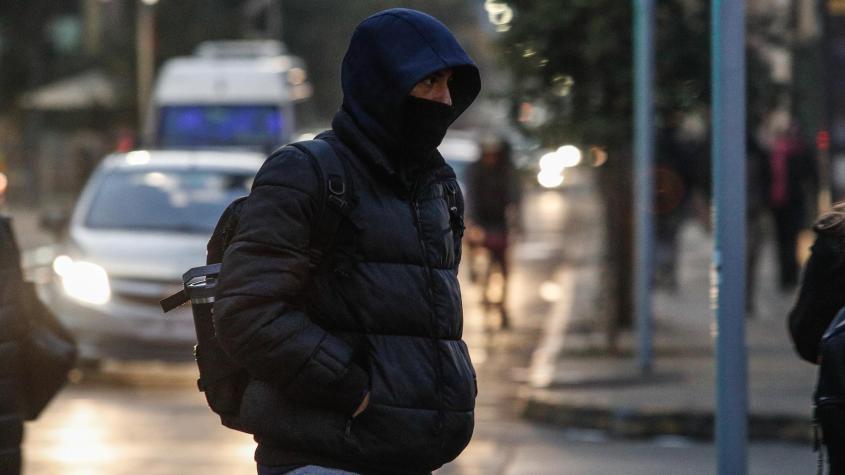 Pronostican bajas temperaturas mínimas para el fin de semana en zona central: Dónde y cuándo hará más frío