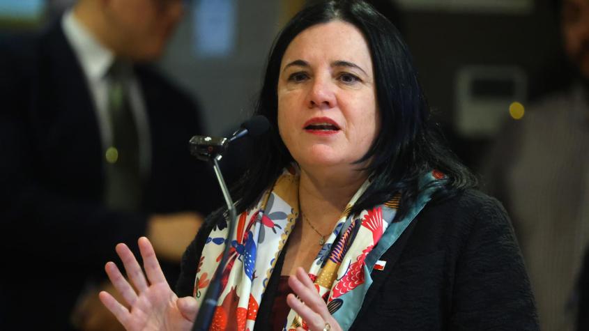 Oposición anuncia interpelación contra ministra Steinert tras controvertida exposición sobre seguridad