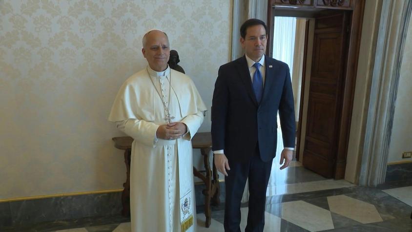 EEUU subraya "sólidos" vínculos con el Vaticano tras reunión "amistosa" entre Rubio y el papa