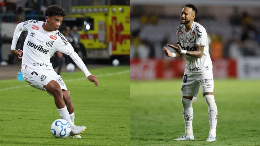 Se picó: El origen del conflicto entre Neymar y el hijo de Robinho en Santos que incluyó empujones y una bofetada