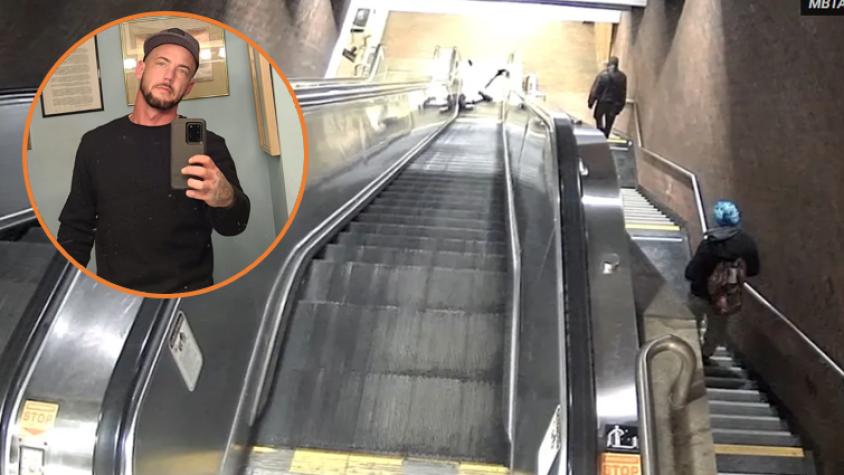 VIDEO | Hombre murió tras quedar atrapado en escalera mecánica del metro de Boston: "Nadie se detuvo a ayudarlo”