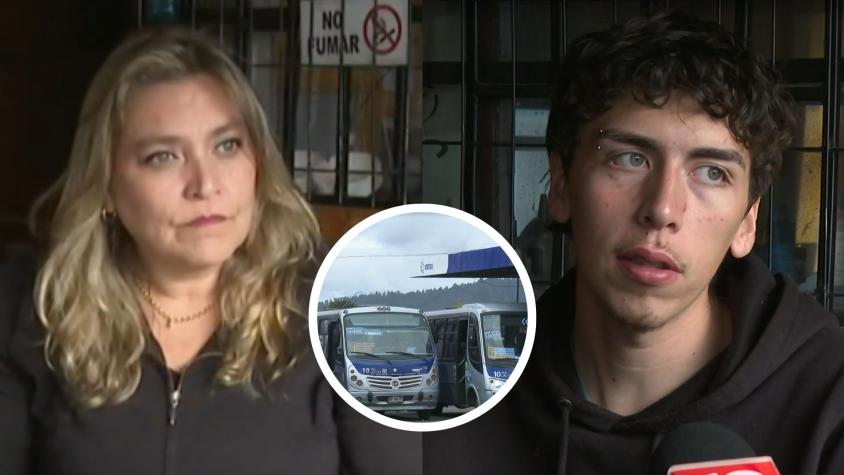 "Se fugó cuando yo llegué, lo datearon": madre de joven apuñalado por chofer de micro acusa encubrimiento de la empresa