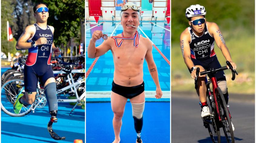Tras un trágico accidente se convirtió en triatleta paralímpico: "Si pudiera devolver el tiempo y evitar el accidente, no lo evito"