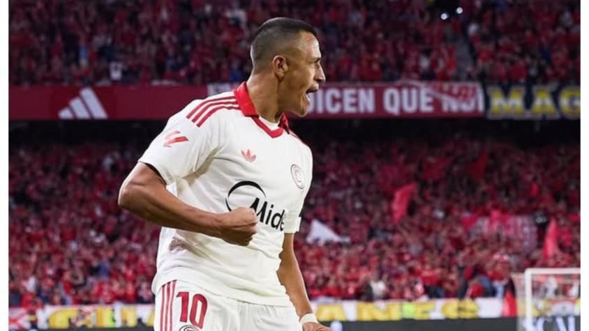 "El 'Niño Maravilla' todavía tiene cositas": Los elogios de la prensa española a Alexis por su gol en Sevilla