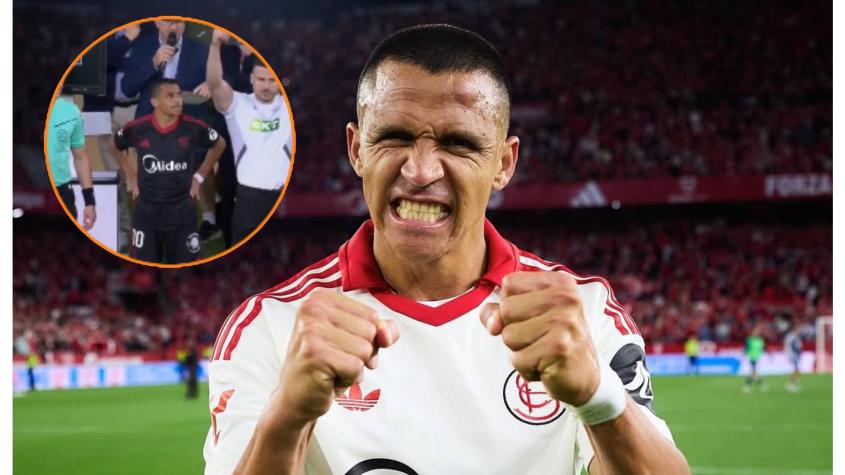 Entró, recuperó y fue gol: La jugada viral de Alexis Sánchez para triunfo clave del Sevilla