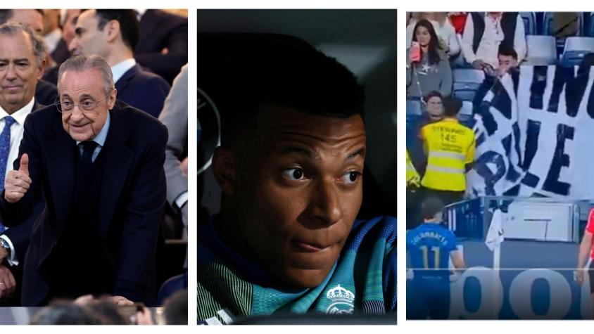 Con pifias a Mbappé y pancartas a Florentino Pérez: El escandaloso partido del Real Madrid en el Bernabéu Con pifias a Mbappé y pancartas a Florentino Pérez: El escandaloso partido del Real Madrid en el Bernabéu