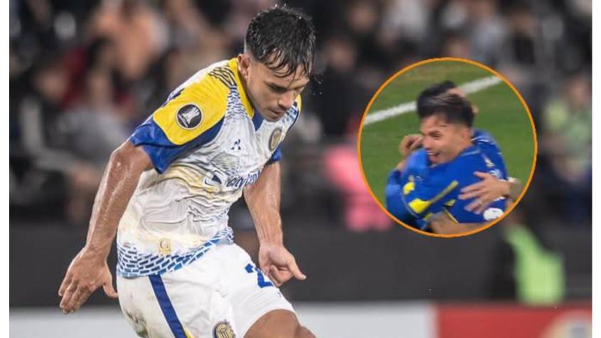 ¡Con un centro de rabona!: El golazo de Vicente Pizarro para Rosario Central en la Copa Libertadores