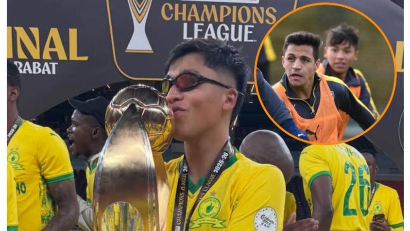 Fue promesa de La Roja, entrenó con Alexis en el Arsenal y hoy es campeón de la Champions en África Fue promesa de La Roja, entrenó con Alexis en el Arsenal y hoy es campeón de la Champions en África