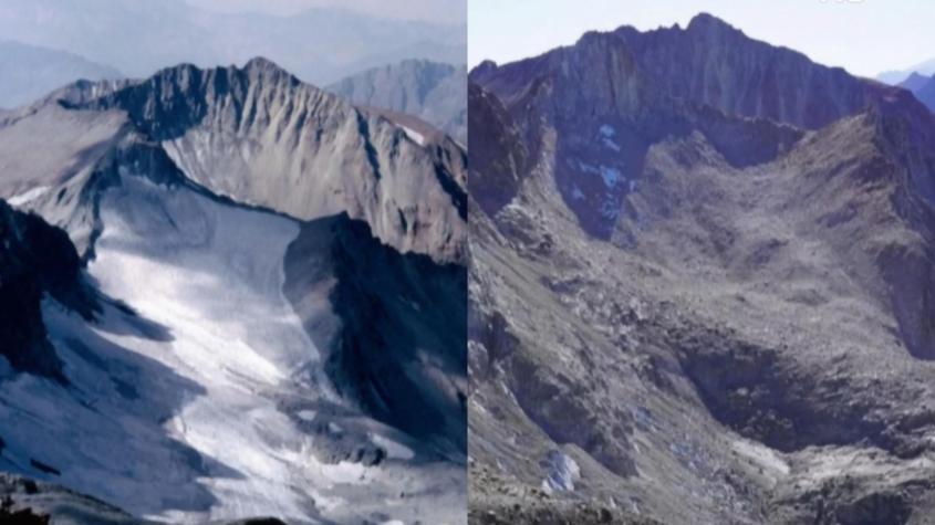 Glaciar del Cajón del Maipo ha perdido el 65% de su masa en los últimos 70 años