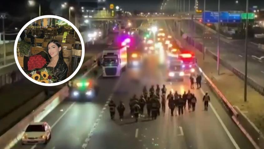 "Era primera vez que salía en una moto": revelan identidad de mujer que falleció en accidente de motociclistas
