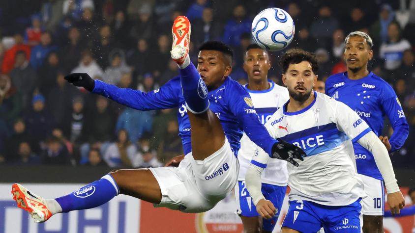 Así queda la tabla de posiciones del grupo de la UC en Copa Libertadores tras empate ante Cruzeiro