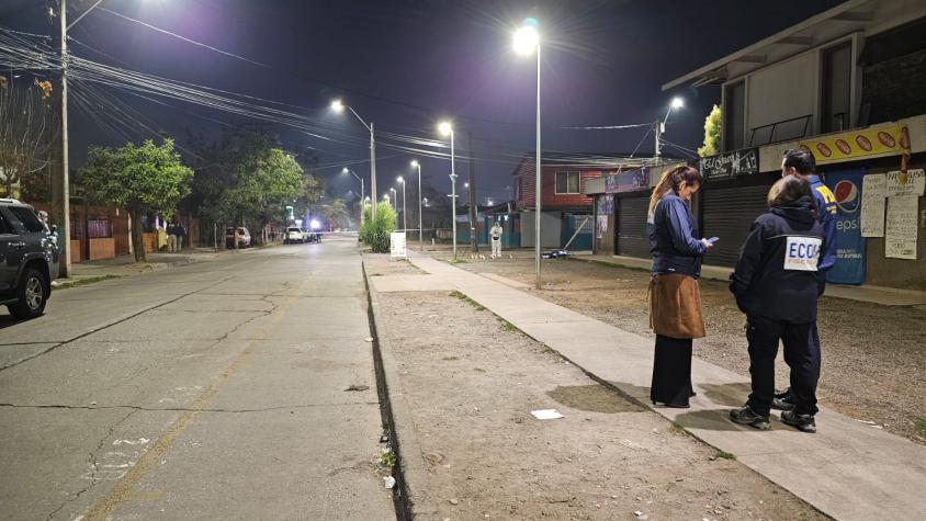 Hombre falleció tras ser baleado en Pedro Aguirre Cerda: Una de las balas alcanzó a una mujer cercana al lugar