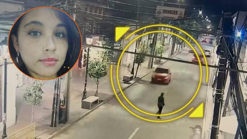 Cámara captó escape de autor de femicidio en Buin: huyó contra el tránsito tras dejar a la víctima en el hospital